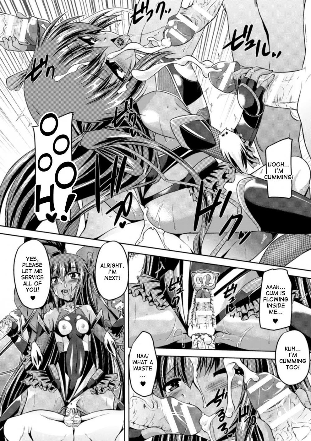 Hentai Manga Comic-Taimanin's fall into the lewd hell-Chapter 8-8